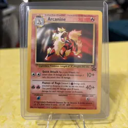 ARCANINE 2000 POKEMON LEAGUE BLACK STAR PROMO #6 LP - Image 1