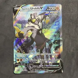 Pokemon Rapid Strike Urshifu V 153/163 Battle Styles Ultra Rare Full Art Holo 2… - Image 1