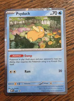 Pokemon Psyduck 007 Me: Mega Evolution Promo Holo - Image 1