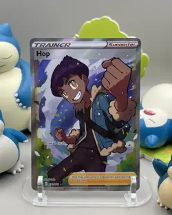 Hop 73/73 Full Art Ultra Rare Holo Champion's Path Pokemon TCG - Image 1