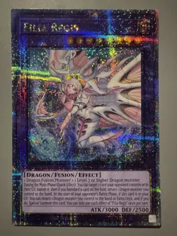 YUGIOH FILIA REGIS (FUSION) ASIA ENGLISH EDITION ALIN-AE037 25TH FOIL QCSR - Image 1