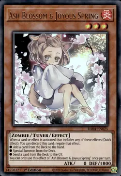 Ash Blossom & Joyous Spring - Ultra Rare 1st Edition RA04-EN025 - NM - YuGiOh - Image 1