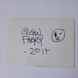 Indentured Oaf - Ravnica City of Guilds - MTG - signed by Glen Fabry ( artist ) - Image 2