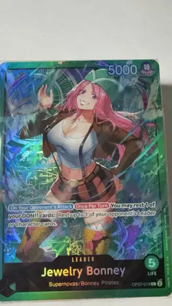 Starter Deck 24: GREEN Jewelry Bonney - ST-24 One Piece *Deck Only* - Image 3