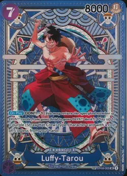 One Piece Luffy-Tarou (SP) - ST18-005 - SR - Foil, Near Mint A Fist of Divine Sp - Image 1