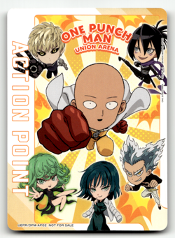 Union Arena - One Punch Man AP02 Action Point Non-Foil - Anime - Image 1