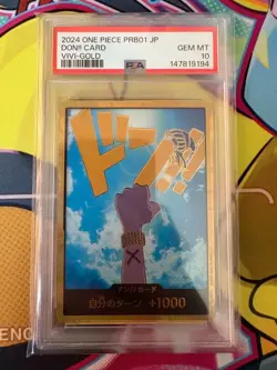 Gold Don Card Nefertari Vivi PSA10 One Piece Card - Image 1