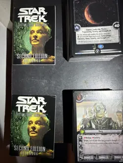 Star Trek CCG 2E ~984 Card Bulk Lot + Holo Spock + Call to Arms NM - Image 3