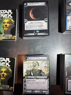 Star Trek CCG 2E ~984 Card Bulk Lot + Holo Spock + Call to Arms NM - Image 4