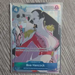 Bandai One Piece CCG Boa Hancock Special Foil Character Card 4 Cost 5000 Power - Image 3