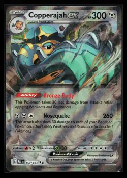 Copperajah ex 150/193 Holo Paldea Evolved Pokemon Card - Image 1