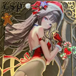 Goddess Story Gold METAL Card - Maiden Party - Serial Number #/100! Anime Girl - Image 3