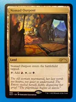 MTG 1x Nomad Outpost # 465 Secret Lair Drop Magic the Gathering Card x1 NM - Image 1