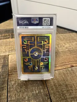 Pokemon Ancient Mew 2000 PSA 9 MINT Game Movie Promo Pokemon Card *Rare Swirl * - Image 2