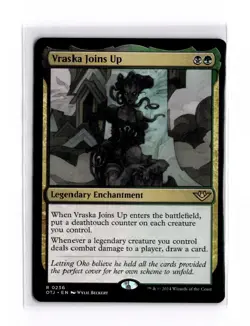 Vraska Joins Up Outlaws of Thunder Junction NM Near Mint - Image 1