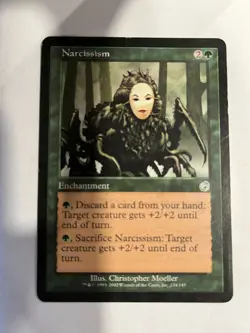 Narcissism - Torment - Magic the Gathering MTG Nice! - Image 1