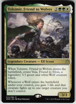 Tolsimir, Friend to Wolves R War of the Spark 224 LP - Image 1