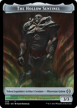 The Hollow Sentinel Token - Phyrexia: All Will Be One (ONE) - Image 1