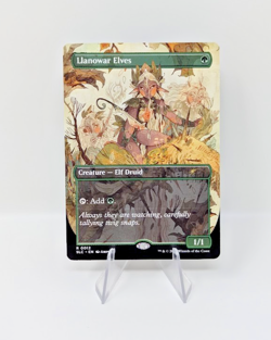 MTG Llanowar Elves Secret Lair Countdown Kit Encyclopedia of Magic, NM - Image 1
