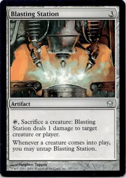Blasting Station 5DN #107 Fifth Dawn Magic: The Gathering Near Mint - Image 1