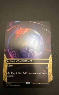 Mana Confluence (0025) (Borderless) Edge of Eternities: Stellar Sights; MTG - Image 1