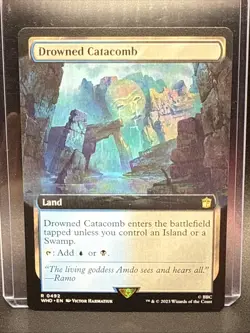 Drowning Catacomb Extended Art - 492 - Doctor Who MTG NM/Pack Fresh - Image 1