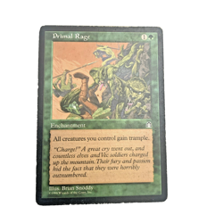 Primal Rage MTG Stronghold Regular MP 1998 - Image 1