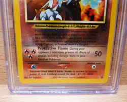 001 WOTC POKEMON 3 MOVIE BLACK STAR PROMO ENTEI #34 REVERSE HOLO FOIL CGC 9 - Image 3