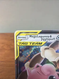 Mega Lopunny & Jigglypuff GX 165/236 - Cosmic Eclipse - Pokemon Card - NM - Image 2