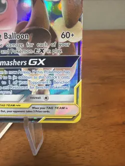 Mega Lopunny & Jigglypuff GX 165/236 - Cosmic Eclipse - Pokemon Card - NM - Image 4