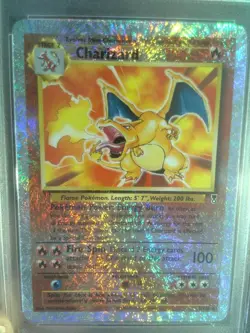 Charizard - Reverse Foil - Legendary Collection - 2002 Pokemon - #3/110 - PSA 8 - Image 2