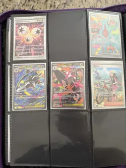 Master Set Pokemon TCG Mega Evolution Phantasmal Flames (98%, miss 2x charizard) - Image 1