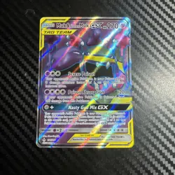 Muk & Alolan Muk GX 196/214 Unbroken Bonds Ultra Rare Full Art Holo - Image 1