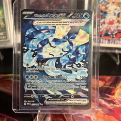 Pokemon Wellspring Mask Ogerpon ex 213/167 Twilight Masquerade Double Rare Holo - Image 1