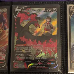 Pokemon Galarian Moltres V Swsh10 Astral Radiance TG20/TG30 UR FA Holo - Image 1