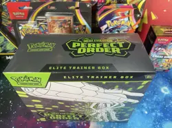 Perfect Order Elite Trainer Box Pokemon Mega Evolution:04 Booster English TCG - Image 2