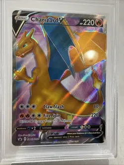 Charizard V #050 - 2020 Pokemon SWSH Champions Path ETB Promo Gem MINT PSA 10 b - Image 3