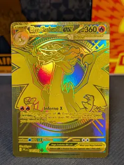 Pokemon Mega Charizard X EX Full Art SR 130/094 Phantasmal Flames NM Unplayed. - Image 1