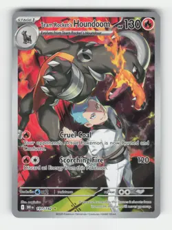 Team Rocket's Houndoom - 191/182 SV10: Destined Rivals (DRI) 191/182 Holofoil... - Image 1