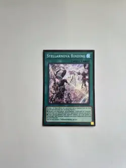 Yugioh: BOL Glorious Gallery - Stellarnova Binding (Secret Rare) - BLGG-EN020 - Image 1