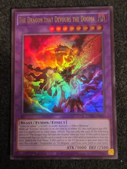 CH01-EN041 The Dragon that Devours the Dogma Ultra Rare YuGiOh - Image 1