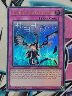 YUGIOH RA05-EN140 Infinite Impermanence Ultra Rare 1ST EDITION - Image 1