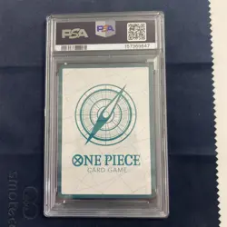 2026 ONE PIECE OP14-EB04-THE AZURE SEA'S SEVEN EGGHEAD-GOLD DON!! CARD PSA 10 - Image 2