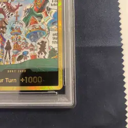 2026 ONE PIECE OP14-EB04-THE AZURE SEA'S SEVEN EGGHEAD-GOLD DON!! CARD PSA 10 - Image 4
