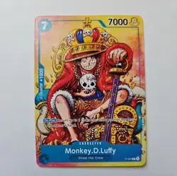 Bandai Monkey.D.Luffy P-043 One Piece Promo Foil 7000 Power 7 Cost - Image 1