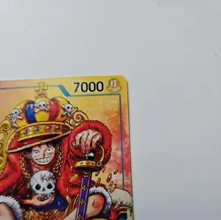 Bandai Monkey.D.Luffy P-043 One Piece Promo Foil 7000 Power 7 Cost - Image 3