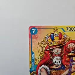 Bandai Monkey.D.Luffy P-043 One Piece Promo Foil 7000 Power 7 Cost - Image 4