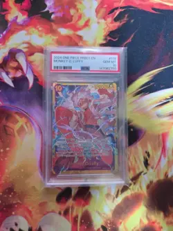 One Piece Monkey D. Luffy PRB01 SEC OP05-119 PSA 10 - Image 1