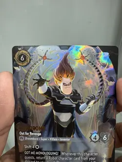 Mint! ENCHANTED Disney Lorcana Wilds Unknown Syndrome - Out for Revenge 238/204 - Image 3