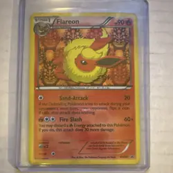 Pokemon Flareon BW88 Black & White Holo Promo (MP) - Image 1